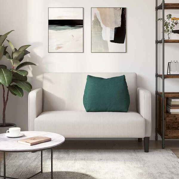 vidaXL Selk&auml;tyyny Tummanvihre&auml; 60 x 20 x 50 cm kangas