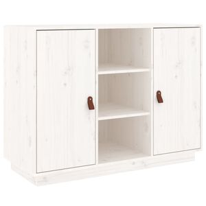 vidaXL Senkki valkoinen 100x40x75 cm t&auml;ysi m&auml;nty