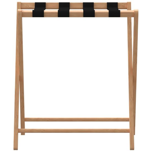 vidaXL Matkalaukkuteline 68,5x38x58 cm bambu
