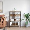 vidaXL Kirjahylly Artisan tammi 82 x 32 x 112 cm Tekninen puu