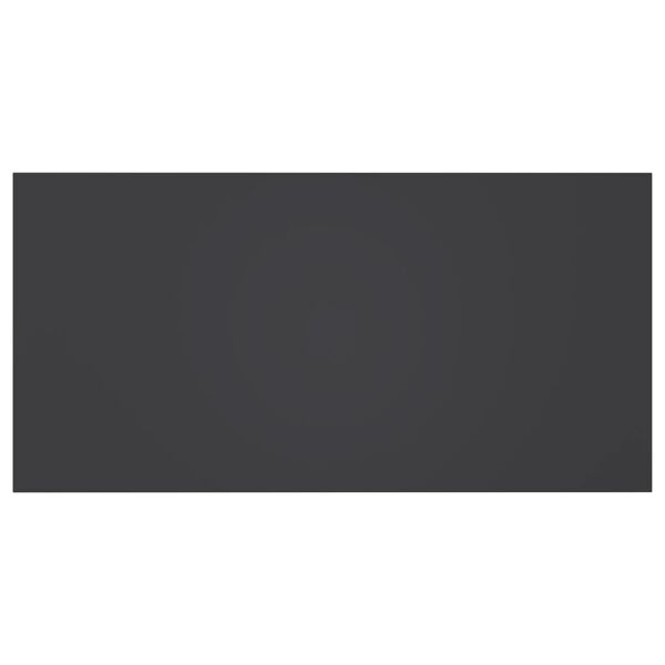 vidaXL Kirjahyllytasot 4 kpl harmaa 80x40x1,5 cm lastulevy