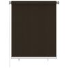 vidaXL Rullaverho ulkotiloihin 120x140 cm ruskea