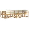 vidaXL Ulkosohvakokoelma 8 pcs valkoinen 59 x 59 x 37 cm