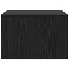 vidaXL Sein&auml;kiinnitett&auml;v&auml; P&ouml;yt&auml; Musta tammi. 60 x 45 x 30 cm