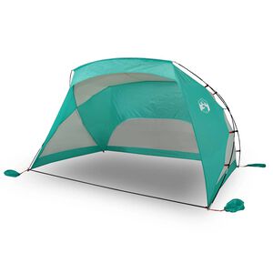 vidaXL Rantateltta merenvihre&auml; 274x178x170/148 cm 185T polyesteri