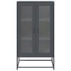 vidaXL Highboard Antrasiitti 68x39x123 cm terästä