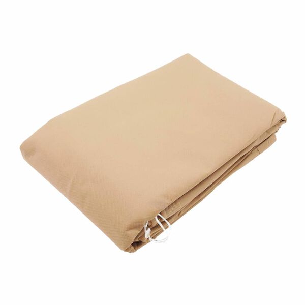 Nature Fleece talvipeite vetoketjulla 70 g/m&sup2; beige 2x1,5x1,5 m