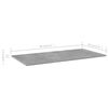 vidaXL Kirjahyllytasot 4 kpl betoninharmaa 80x30x1,5 cm tekninen puu