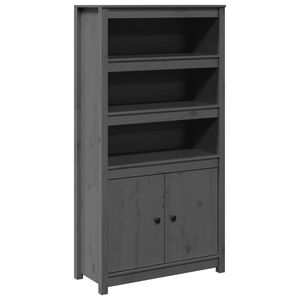 vidaXL Kaappi harmaa 80x35x154 cm t&auml;ysi m&auml;nty