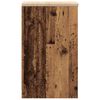 vidaXL Autotallin säilytyskaappi vanha puu 30x51x85 cm täysi mänty