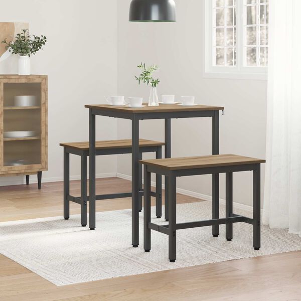 vidaXL Ruokap&ouml;yd&auml;t METALLI