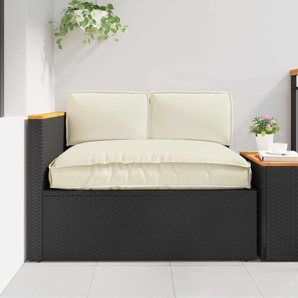 vidaXL Palletin tyynykokoelma tyynyll&auml; 3 pcs Kerma 120 x 80 x 12 cm