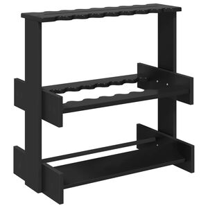 vidaXL Biljardikeppiteline Tekninen puu 60 x 35 x 60 cm Musta