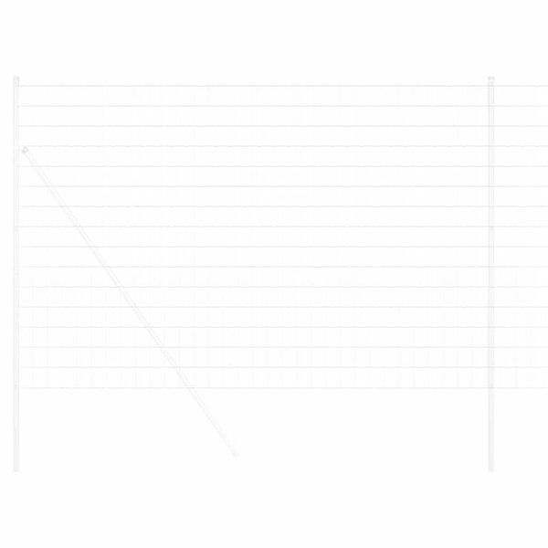 vidaXL Euroaita Hopea 1.5 x 10 m Kuumasinkitty rauta