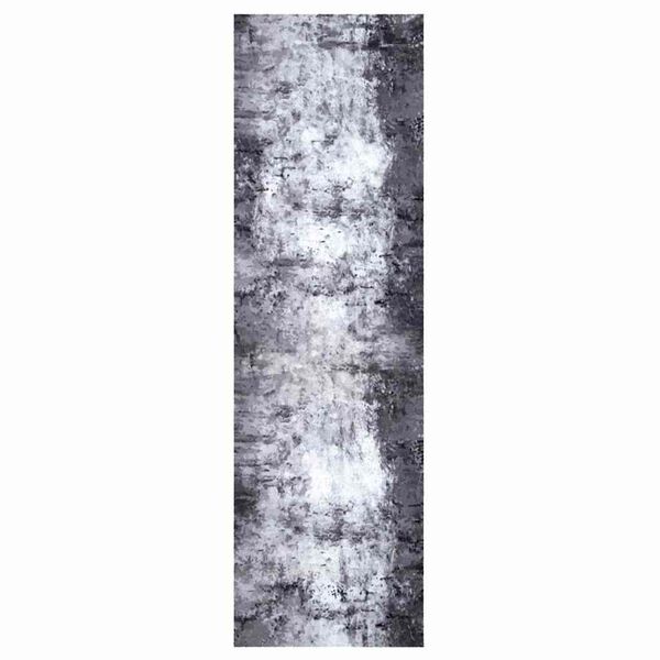vidaXL Keitti&ouml;matto Harmaa 150 x 45 cm Sametti