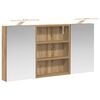 vidaXL Kylpyhuoneen kaappisetti 3 kpl 100 x 10,5 x 50 cm Tekninen puu