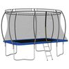 vidaXL Trampoliinisarja neliskulmainen 335x244x90 cm 150 kg