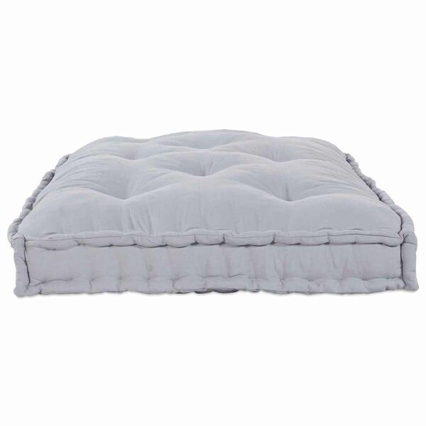 vidaXL Pallet-sofatyyny Harmaa kangas