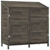 vidaXL Puutarhavaja antrasiitti 102x52x112 cm t&auml;ysi kuusi