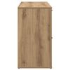 vidaXL laatikon kanssa artesaani tammi 100 x 33 x 59.5 cm Tekninen puu