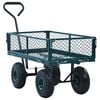 vidaXL Puutarhan vetok&auml;rry vihre&auml; 250 kg