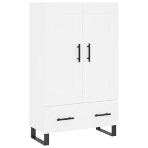 vidaXL Kaappi valkoinen 69,5x31x115 cm tekninen puu