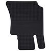 vidaXL Auton matto 4 pcs Musta sopiva MERCEDES E 2009-2016 Kumi