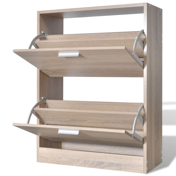 Kenk&auml;kaappi 2-osastoa Tammityyli