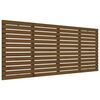 vidaXL S&auml;ngynp&auml;&auml;ty sein&auml;lle hunajanruskea 166x3x91,5 cm t&auml;ysi m&auml;nty