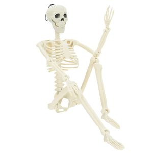 vidaXL Halloween-luuranko 2 kpl Valkoinen 85 cm Polyvinyylikloridi