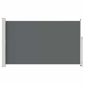 vidaXL K&auml;yt&auml;v&auml;verho 180 x 300 cm Polyesteri Suorakaide Antrasiitti