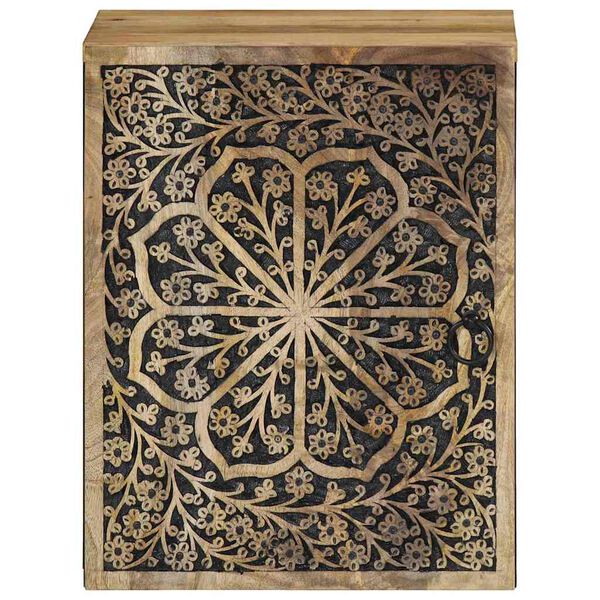 vidaXL Kylpyhuoneen sein&auml;kaappi 38x33x48 cm t&auml;ysi mangopuu