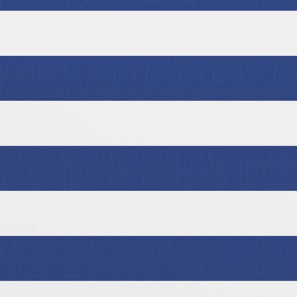 vidaXL Parvekkeen suoja sinivalkoinen 120x600 cm Oxford kangas