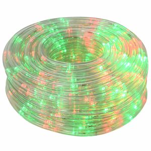 vidaXL LED-jouluvalokaapeli 1200 LEDi&auml; Punainen ja Vihre&auml; 50 m