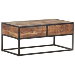 vidaXL Sohvap&ouml;yt&auml; 90x50x40 cm karkea akaasiapuu