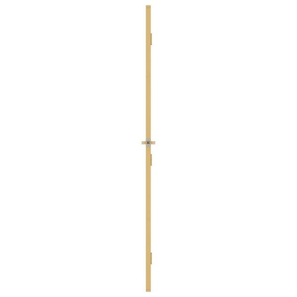 vidaXL Sisäovi ohut kulta 102,5x201,5 cm karkaistu lasi ja alumiini