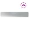 vidaXL Nurmikon reunalistat 30 kpl 20x103 cm galvanoitua ter&auml;st&auml;