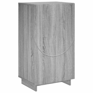 vidaXL kenk&auml;kaappi 48 x 38 x 87,5 cm tekninen puu Harmaa Sonoma