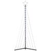 vidaXL LED joulukuusi 339 kylmän valkoista LED-valoa 187 cm