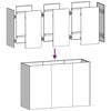 vidaXL Kukkalaatikko ruoste 120x40x80 cm s&auml;&auml;nkest&auml;v&auml; ter&auml;s
