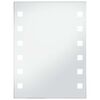 vidaXL Kylpyhuoneen LED-sein&auml;peili 60x80 cm