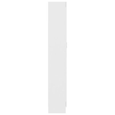 vidaXL Kirjahylly valkoinen 82,5x30,5x185,5 cm lastulevy