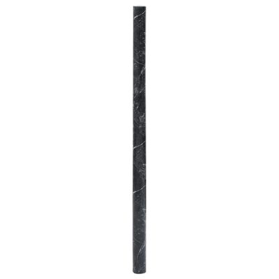 vidaXL Itsekiinnittyvä kalustetarra marmori musta 90x500 cm PVC