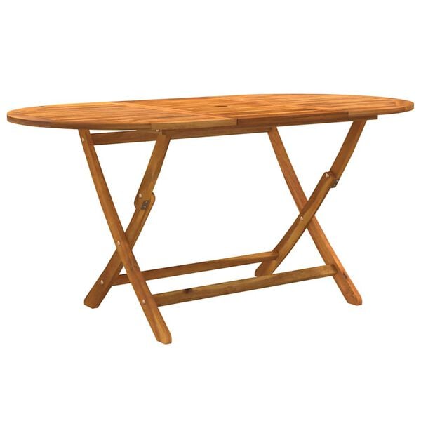 vidaXL 9-osainen Ulkoruokailuryhm&auml; t&auml;ysi akasiapuu ja textilene