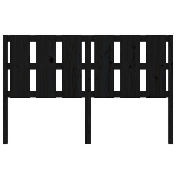 vidaXL S&auml;ngynp&auml;&auml;ty musta 155,5x4x100 cm t&auml;ysi m&auml;nty