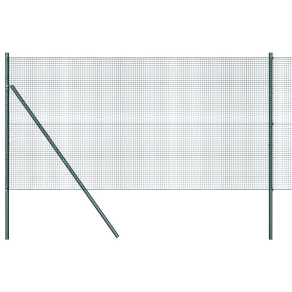 vidaXL Aitalatu Vihre&auml; 10 x 1,4 m (16 x 16 mm verkko) Ter&auml;s ja PVC