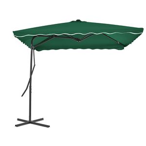 vidaXL Aurinkovarjo ter&auml;stanko 250x250 cm vihre&auml;