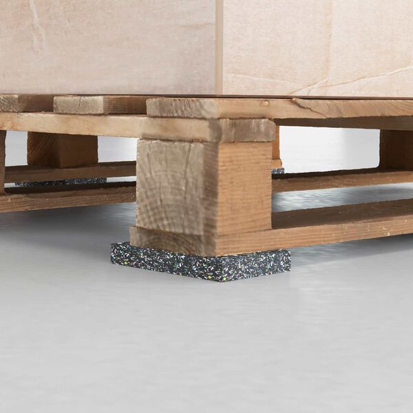 vidaXL Kumirullate Musta Kumi