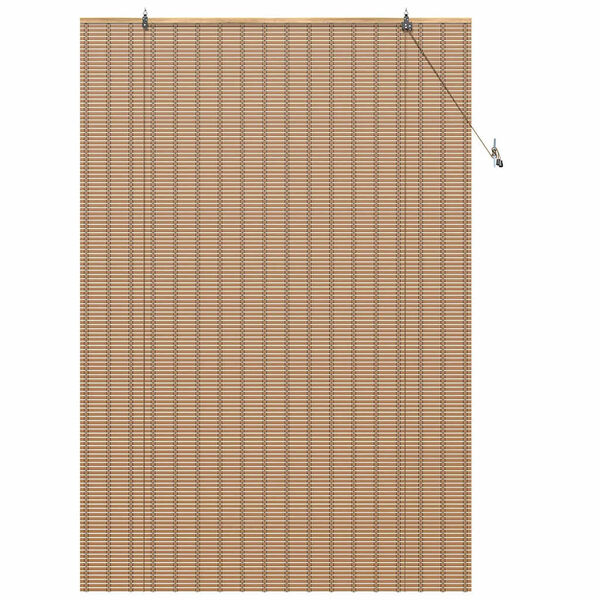 vidaXL Rullaverho verhoilla Luonto 150 x 220 cm Bambu