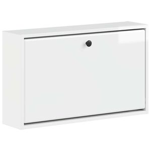 vidaXL Sein&auml;lle asennettava kenk&auml;kaappi BREDA 71 x 17 x 43 cm